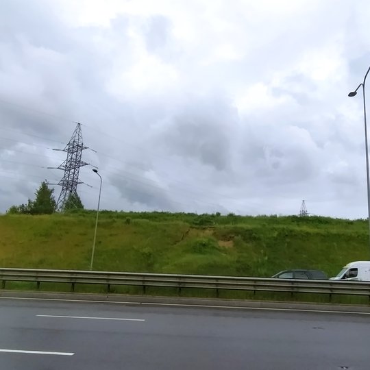 Nuošliaužos vakarinio aplinkkelio šlaituose Vilniuje (V. Mikulėno, LGT nuotr.)